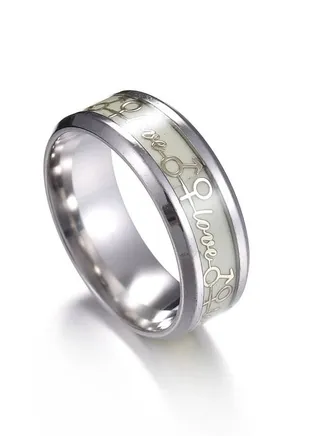 Stainless Steel Elegant Design Ring For Unisex 