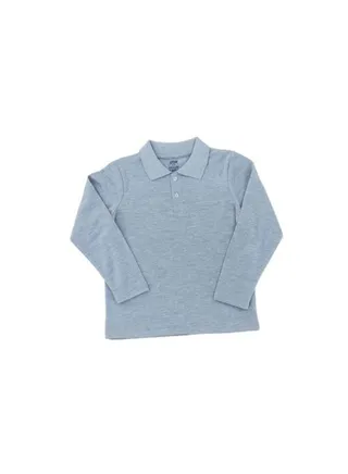 Kids Basic Polo Shirt Long Sleeves 