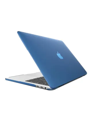 Hard Shell Case Cover For Apple MacBook Pro 15-Inch (2016, 2017) Blue 