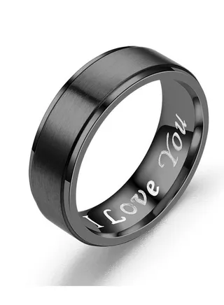 Fashionable Stainless Steel Ring For Unisex 