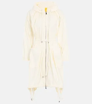 2 Moncler 1952 Diamond Long nylon parka