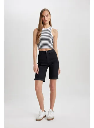 Woman Denim Bermuda 