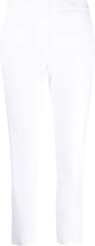 Cropped Slim-Fit Trousers