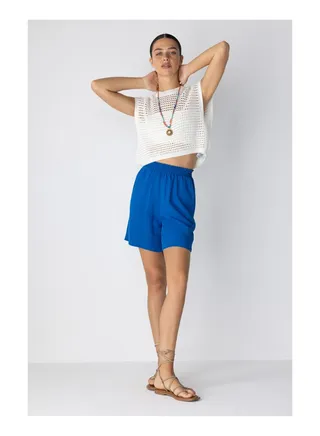 Woman Woven Short 