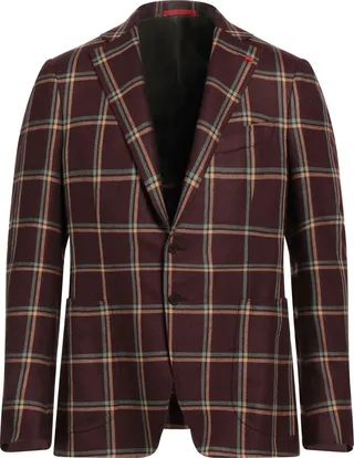Suit Jacket Burgundy