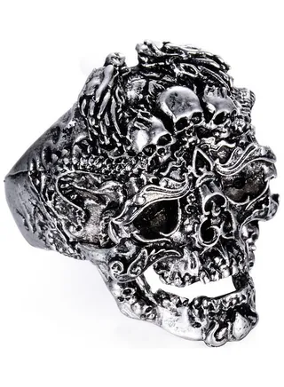Skull Head Shape Ring 