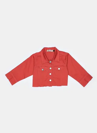 Kids Girls cropped jacket 