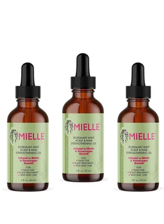 Millie/ Rosemary Benefit/ Scalp & Hair Strength Oil/ Healthy Growth/ 2 oz (59 ml). Package 1, from Mel Organics 