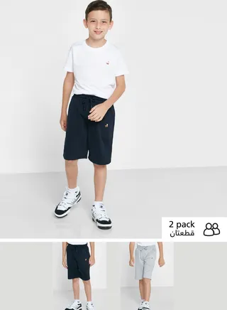 Youth Pack Of 2 Essential Shorts