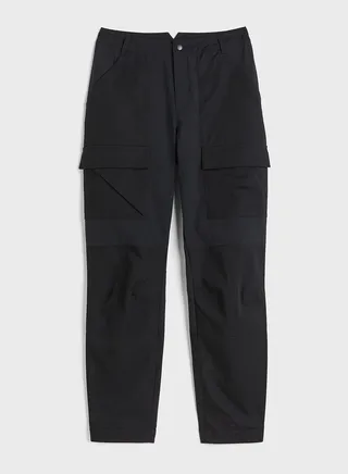 Pocket Detail High Waist Pants