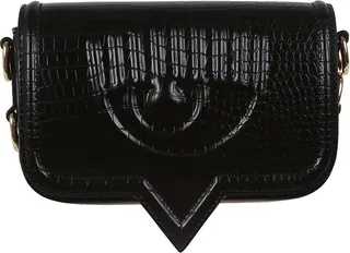 Chiara Ferragni Logo Embossed Shoulder Bag