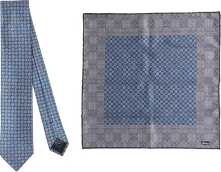 Ties & Bow Ties Azure
