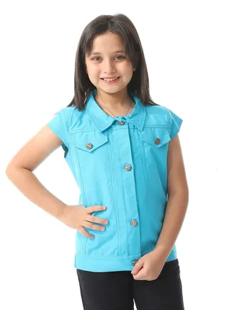 Gils gabrdine vest 