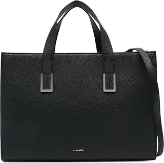 Logo-Lettering Tote Bag