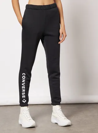 Slim Fit Fleece Sweatpants 