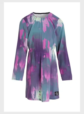 Kids Graphic Midi Dress 