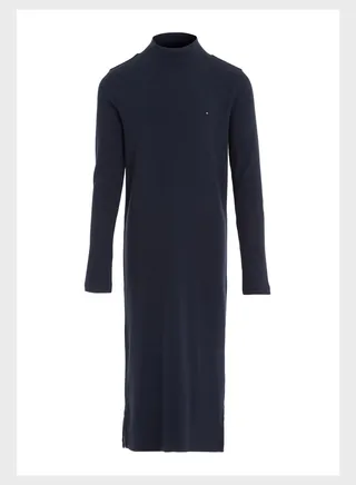 Youth Turtle Neck Rib Dress 