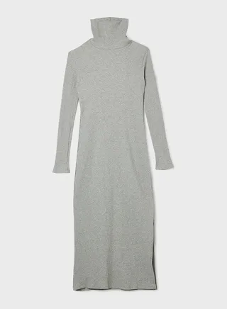 Youth Turtle Neck Midi Dress 