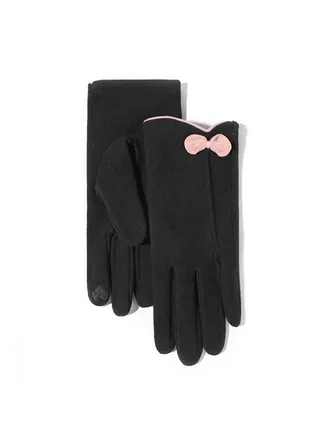 New Cashmere Women's Outdoor Small Fragrant Hair Thickened Warm Gloves 