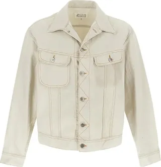 Chalk Selvedge Denim Jacket