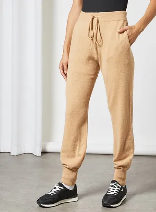 Basic Sweatpants Brown 