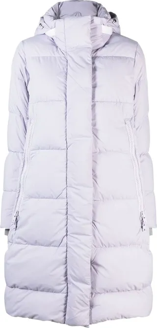 Purple Byward Padded Parka Coat