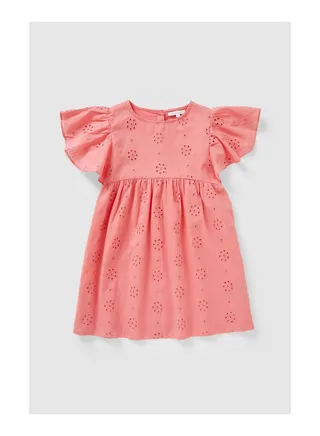 Toddler Girls Broderie Empire Line Dress 