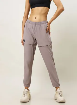 Solid Joggers with Anti Microbial Properties 