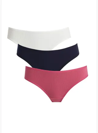 Woman 3-Pack Woman Brazillian Package Slip