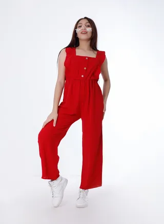 Girls Summer Jumpsuit 