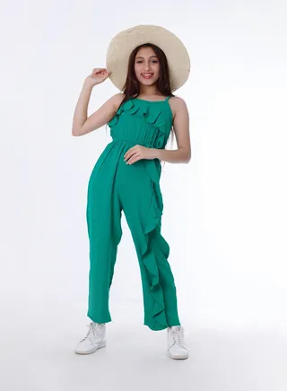 Girls Summer Jumpsuit 