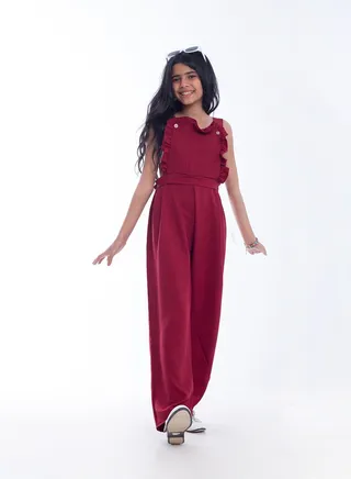 Girls Summer Jumpsuit 