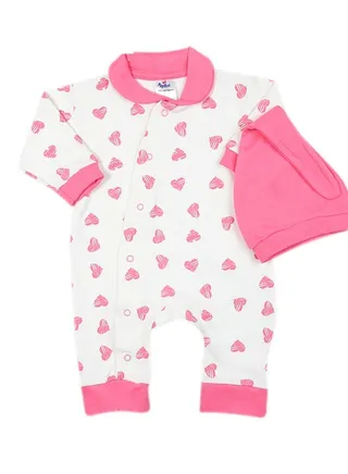 Baby Unisex Interlock Jumpsuit 