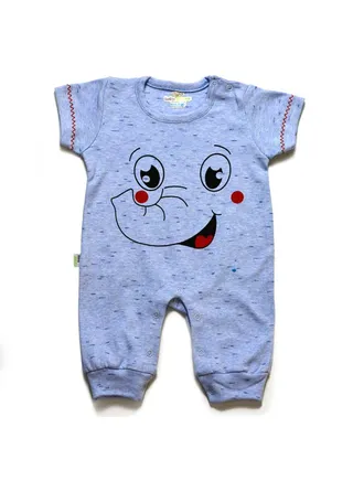 Lolo Baby printed jumpsuit Blue 