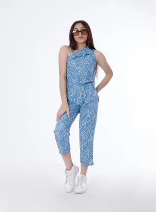 Girls Summer Jumpsuit 