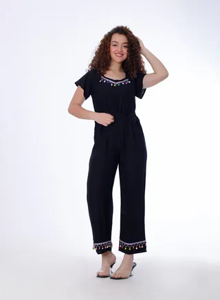 Girls Summer Jumpsuit 