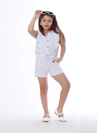 Girls Summer Jumpsuit 