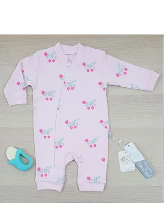 Summer Newborn flowers Jumpsuit (Box) (PINK) 