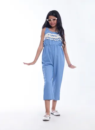 Girls Summer Jumpsuit 