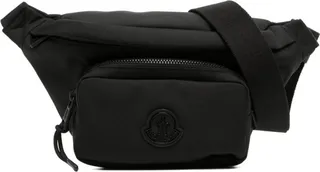 Durance logo-patch belt bag