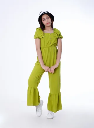 Girls Summer Jumpsuit 