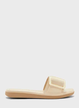 One Strap Flat Sandals 