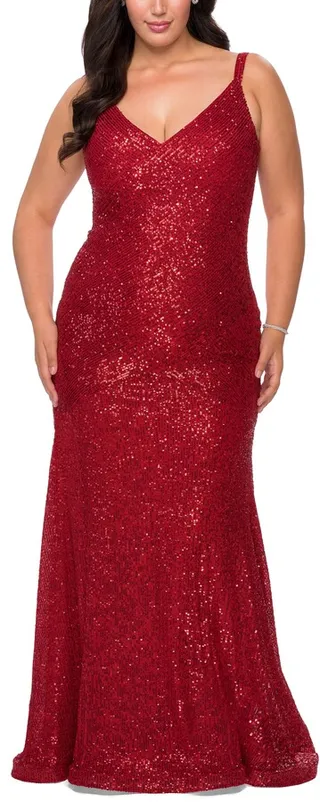 Dazzling Sequin Sheath Gown