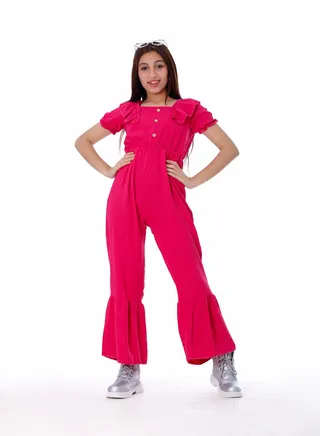 Girls Summer Jumpsuit 