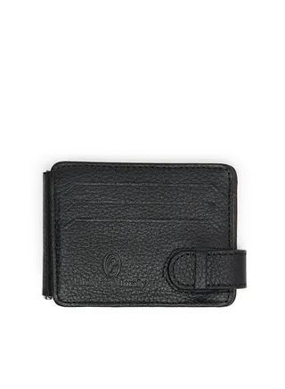Philippe Moraly Bifold Reversible Money Clip Card Holder 