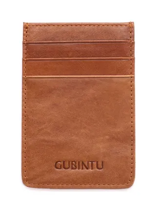 Real Pickup Case Anti Theft Card Cover Brown 