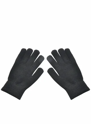 ELECDON Knit Gloves For Women, Touch Screen Warm Fleece Lined Gloves, Cold Weather Cycling Anti-Slip 