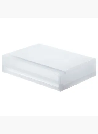 Polypropylene Case Draw-Out Type, Wide, Thin, W 37 x D 26 x H 9 cm