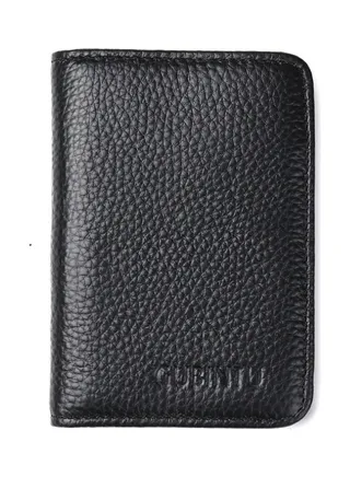 Leather Wallet Black 