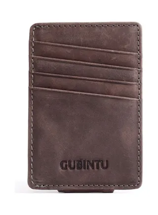 Ultra Thin Metal Wallet Coffee 